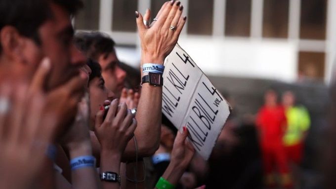 Radiohead nadchli v Praze tisíce lidí