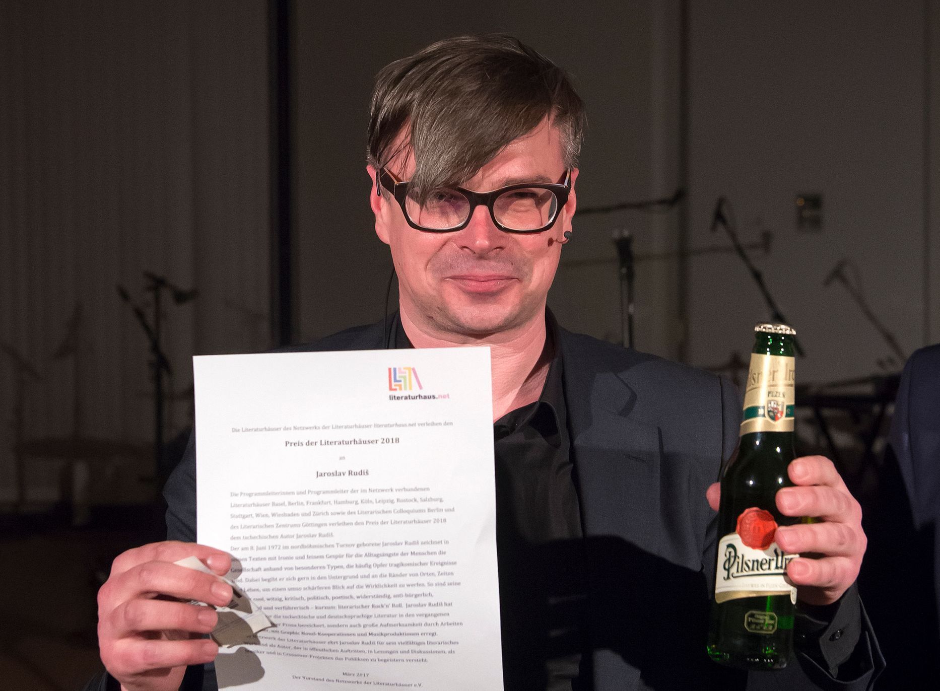 Rudiš - Preis der Literaturhauser