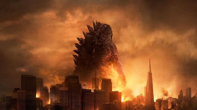 Godzilla v roce 2014.