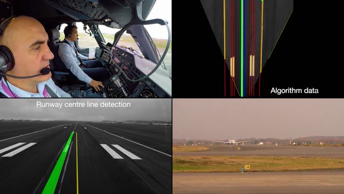 Záběry, na kterých je vidět, jak airbus umí vzlétnout bez pomoci pilotů, zveřejnila firma na začátku roku.