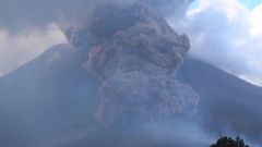Mass Evacuation In Indonesia As Java Volcano Erupts - 14 Feb 2014