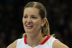 Basketbal, ČR-USA: Eva Vítečková