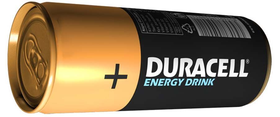 Energetický nápoj Duracell