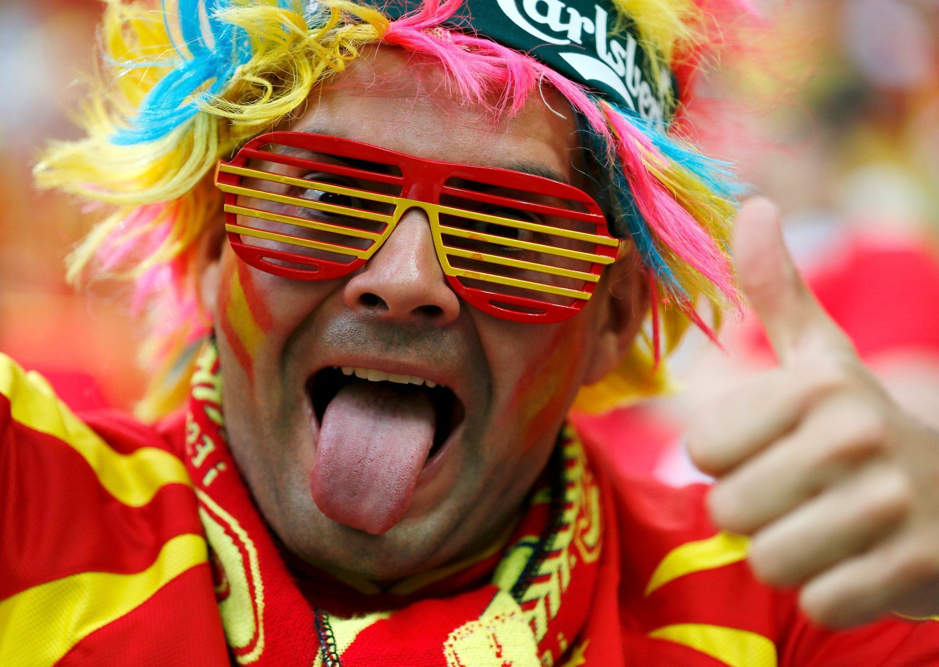 Euro 2012: Španělský fanoušek