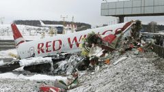 Havárie letadla z Česka - Moskva-Vnukovo
