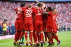 Bayern posedmé v řadě zvítězil v Bundeslize, Dortmundu výhra nestačila