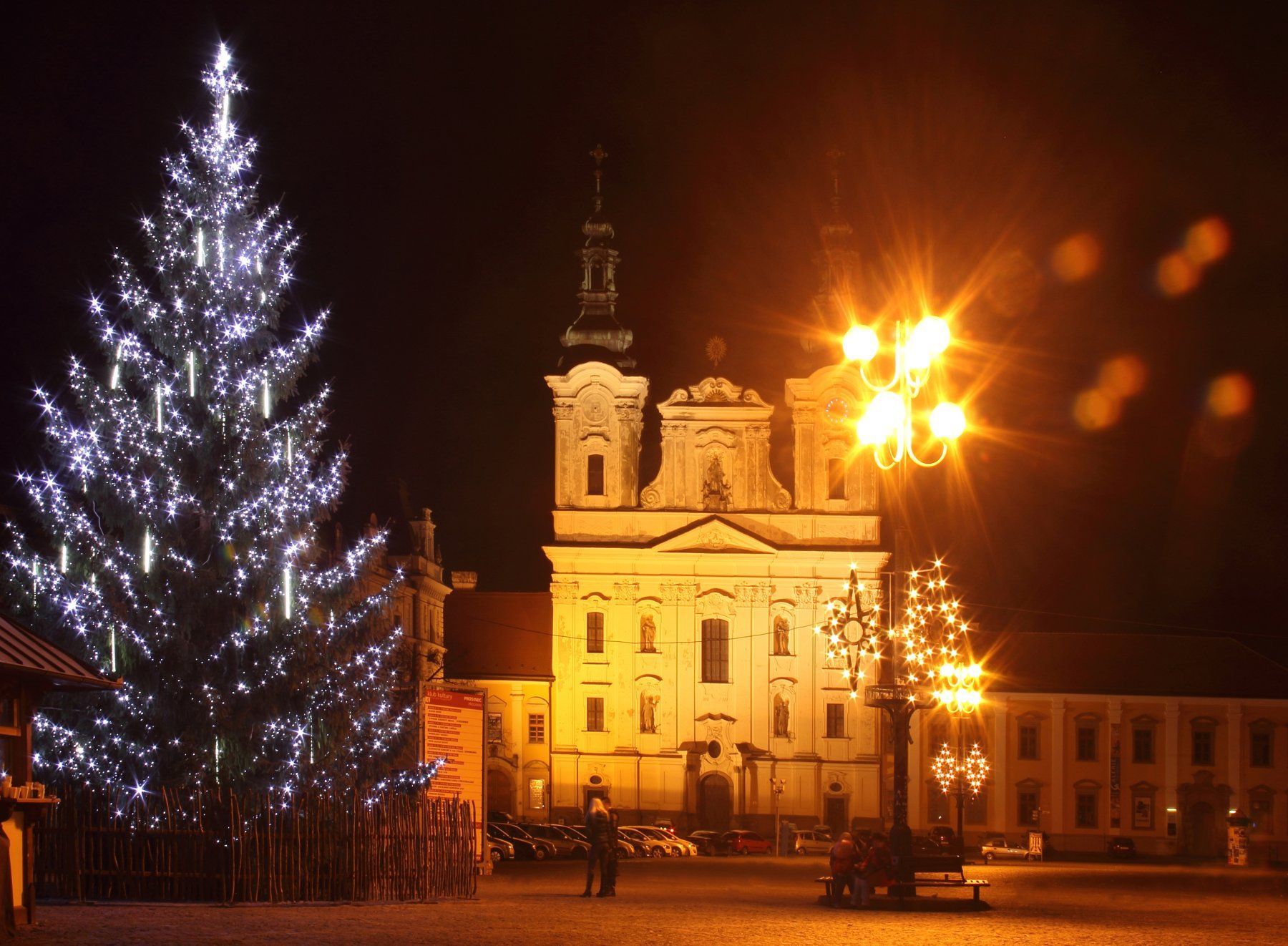 Vánoční stromy - Uherské Hradiště