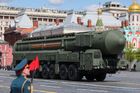 Ruská mezikontinentální balistická raketa Jars.