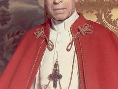 Papež Pius XII. na portrétu z roku 1956.