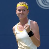 Marie Bouzková Marie Bouzková na turnaji v Torontu 2019 (Rogers Cup)
