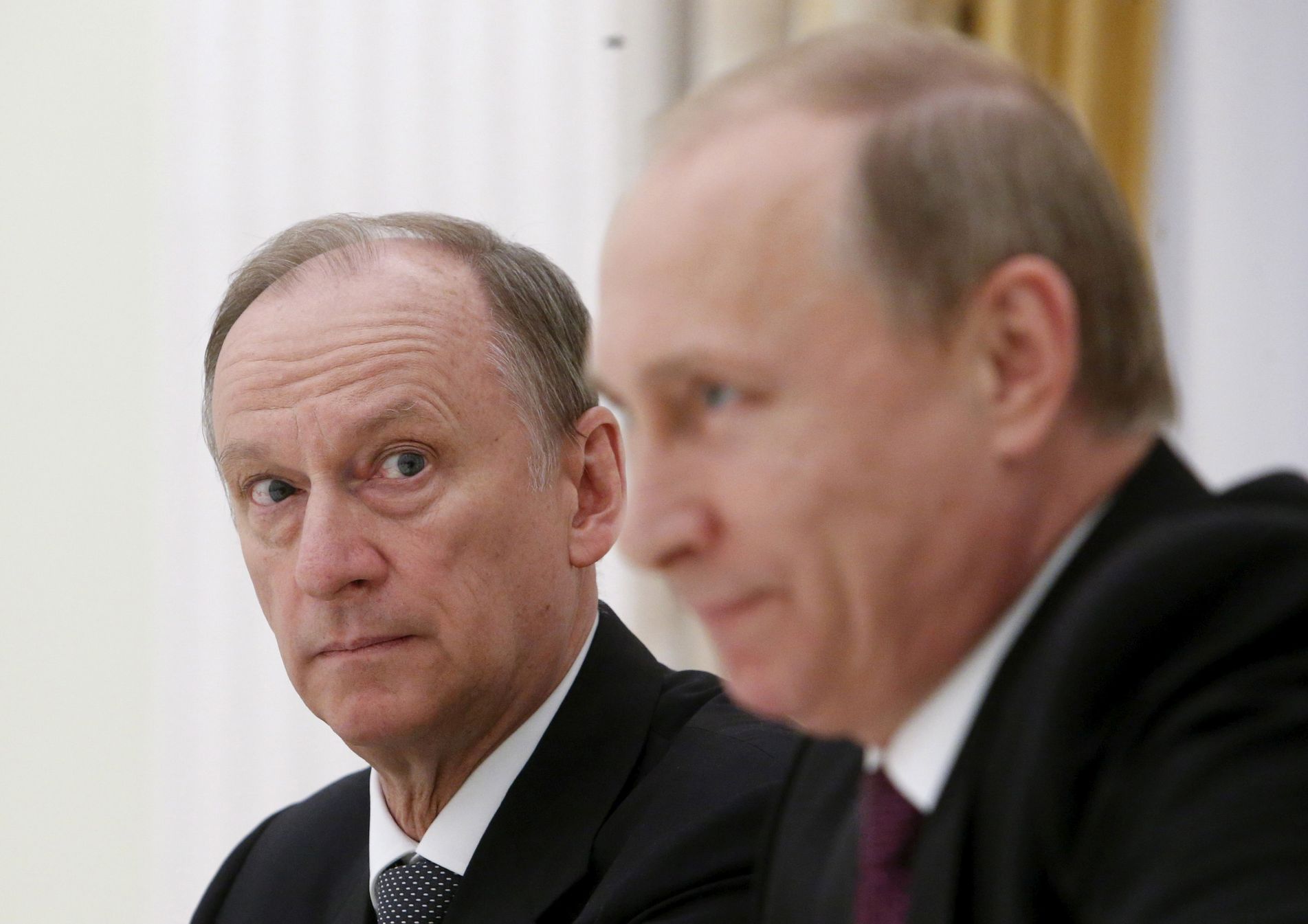 Nikolaj Patrušev s Vladimirem Putinem.
