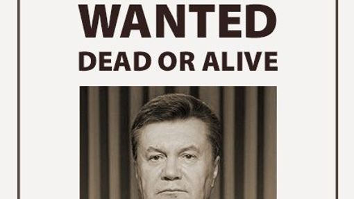 "Hledán živý, nebo mrtvý." Na webu ukrajinského konzulátu v Torontu se objevilo pátrání po sesazeném prezidentu Viktoru Janukovyčovi.