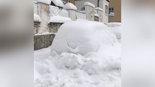Sněhová kalamita v Jablonci nad Nisou