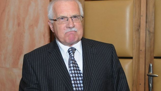 No no no, no veto of the bill, Václav Klaus says