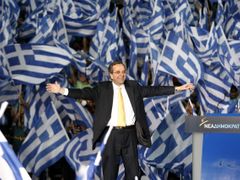 Vítězství Samarase a jeho Nové demokracie v řeckých volbách je pro trhy dobrá zpráva.