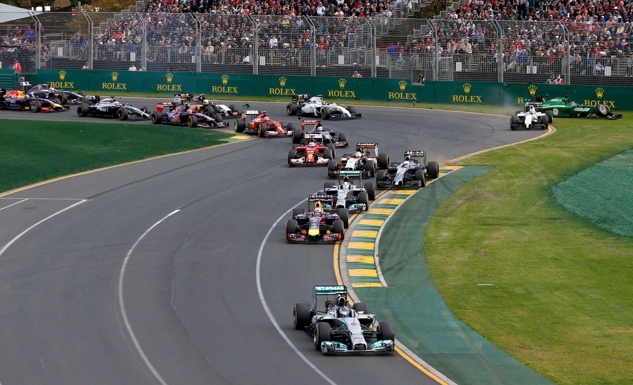 F1, VC Austrálie 2014: start
