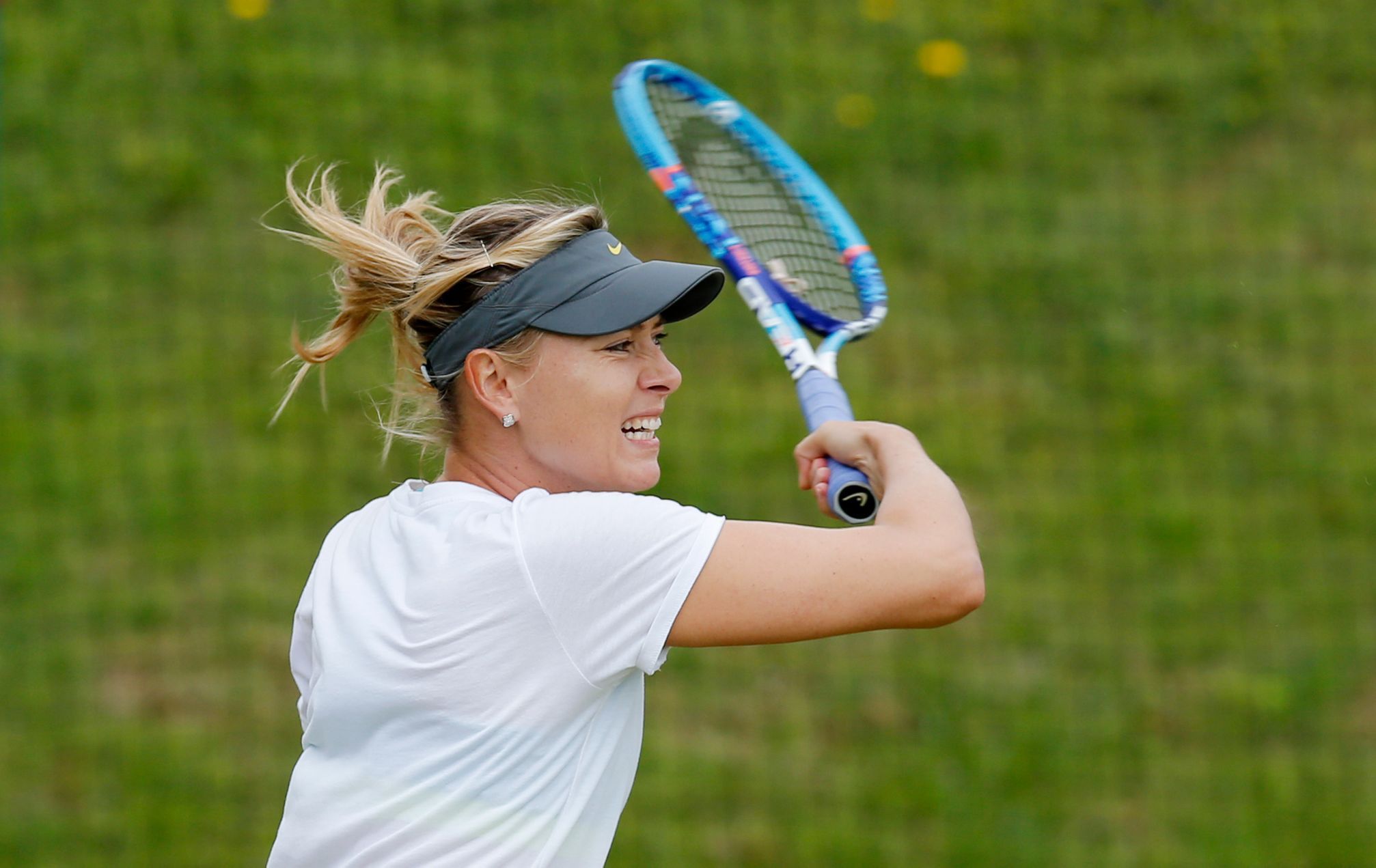 Trénink na Wimbledon 2015: Maria Šarapovová