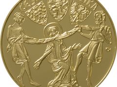 ČNB vydala zlatou minci v hodnotě 10 000 korun k připomenutí výročí úmrtí kněžny Ludmily.