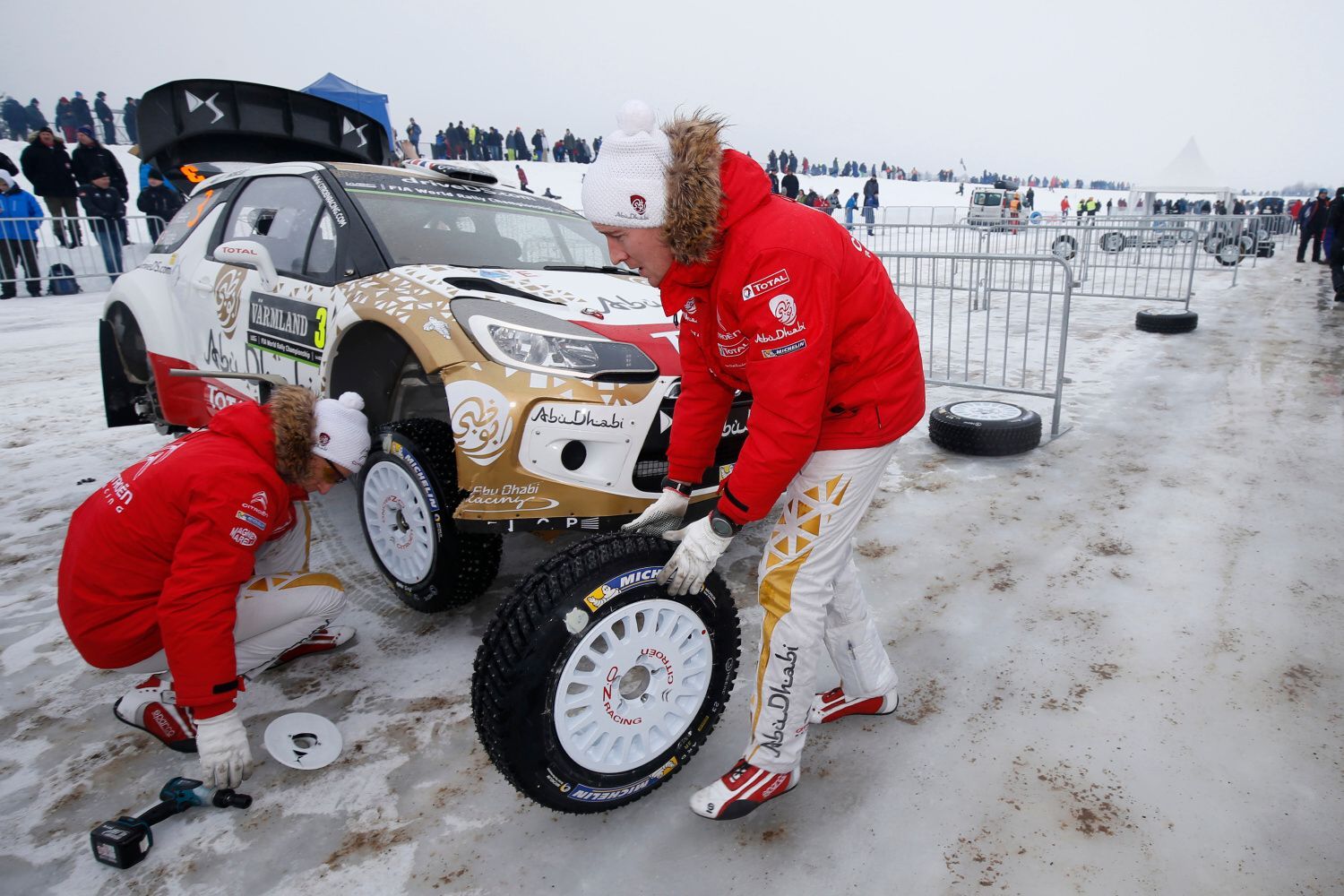 Švédská rallye 2015: Kris Meeke, Citroën DS3 WRC