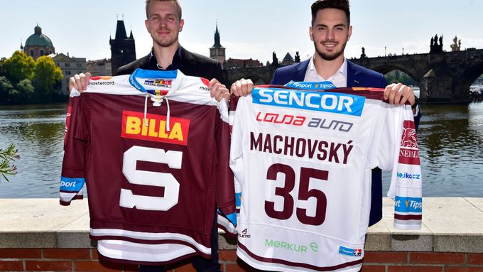 Matěj Machovský a Daniel Přibyl před sezonou 2018-19
