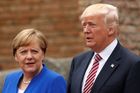 Merkelová telefonovala s Trumpem kvůli situaci v Sýrii