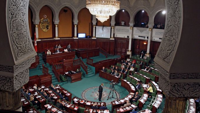 Tuniský parlament.