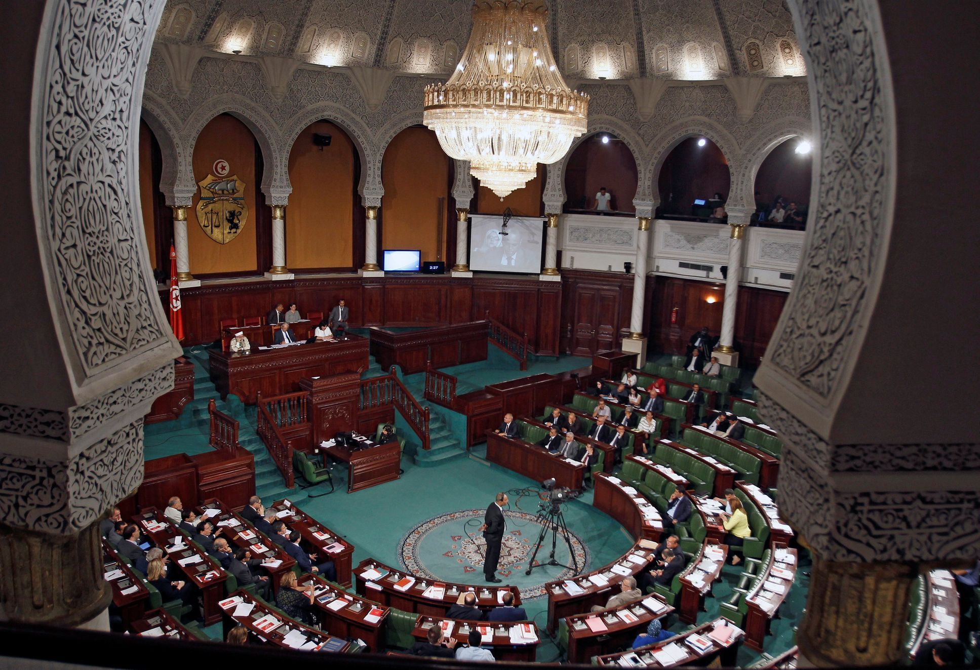 Tuniský parlament.