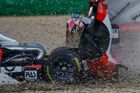 FIA CEZ, Brno 2018 - havárie po startu endurance