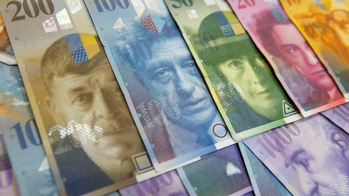 Ilustrační foto (švýcarská měna).