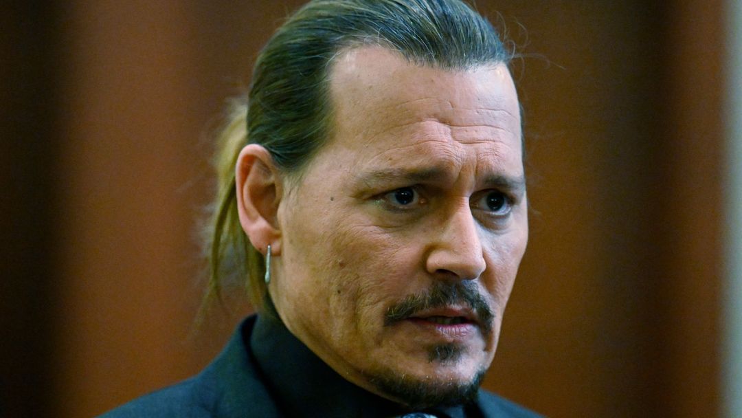 Herec Johnny Depp u soudu s bývalou manželkou Amber Heardovou.