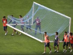 Španělé se připravují na zápas s Lotyšskem