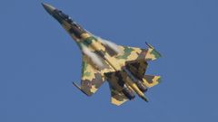 Ruský stíhací letoun Suchoj Su-35