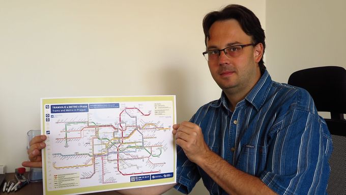 Martin Šubrt, zástupce ředitele společnosti Ropid, který organizuje dopravu v metropoli.