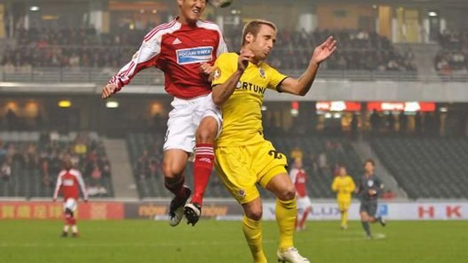 Sparta hrála finále proti čínskému výběru ve žlutém