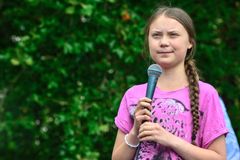 Aktivistka Greta Thunbergová je supermodelka, mění svět, tvrdí Eva Herzigová