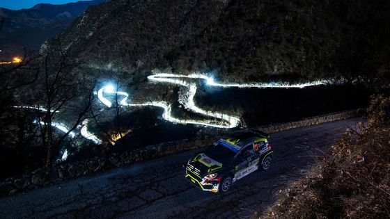Erik Cais, Ford na trati Rallye Monte Carlo 2022