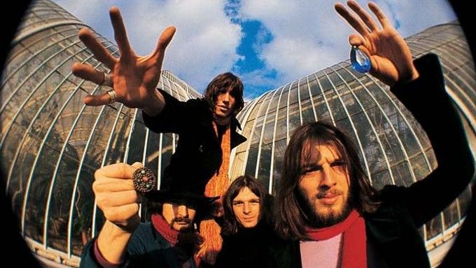 Britská skupina Pink Floyd v době své slávy.