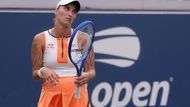 Markéta Vondroušová v zápase 3. kola US Open s Jasmine Paoliniovou