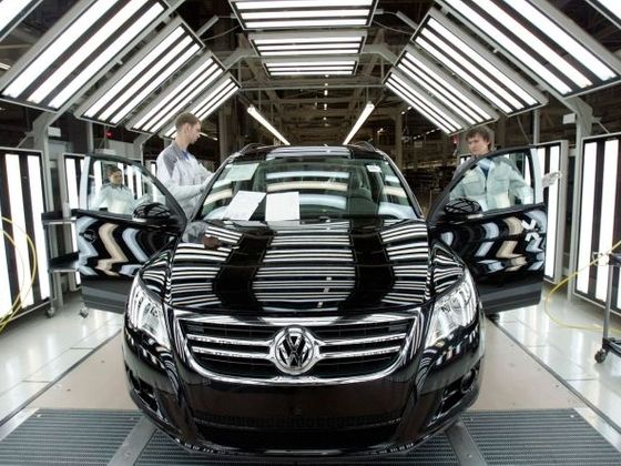 Česko, země aut Továrna Volkswagen v ruském městě Kaluga