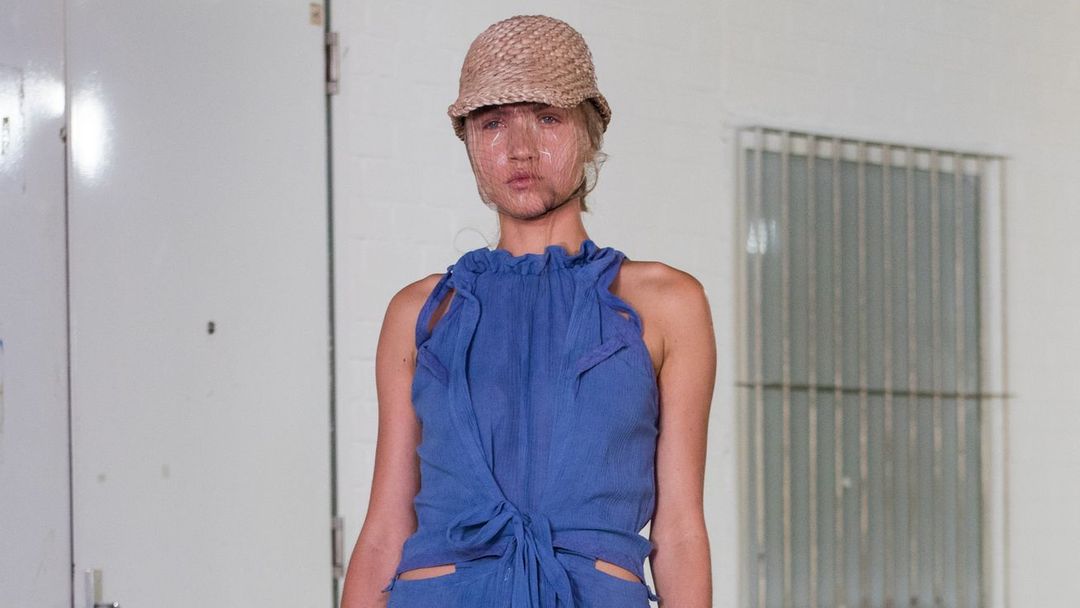Model z kolekce Petry Ptáčkové