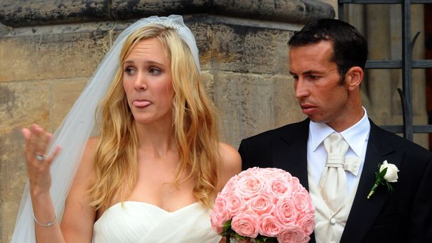 Radek Štěpánek a Nicole Vaidišová (svatba, 2010)