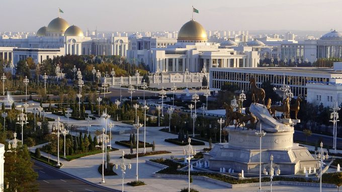 Ašchabad, hlavní město Turkmenistánu