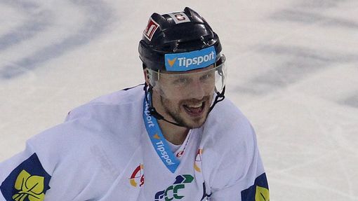 Petr Vampola v semifinále extraligy 2016