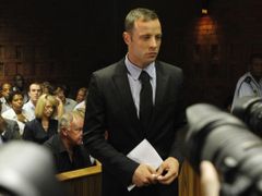 Oscar Pistorius před soudu.