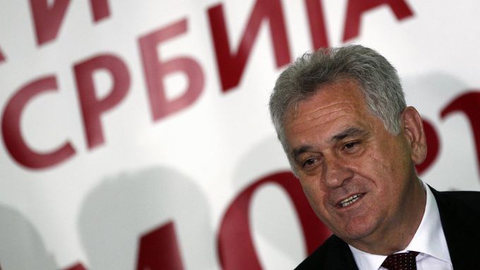 Srbský prezident Tomislav Nikolić.