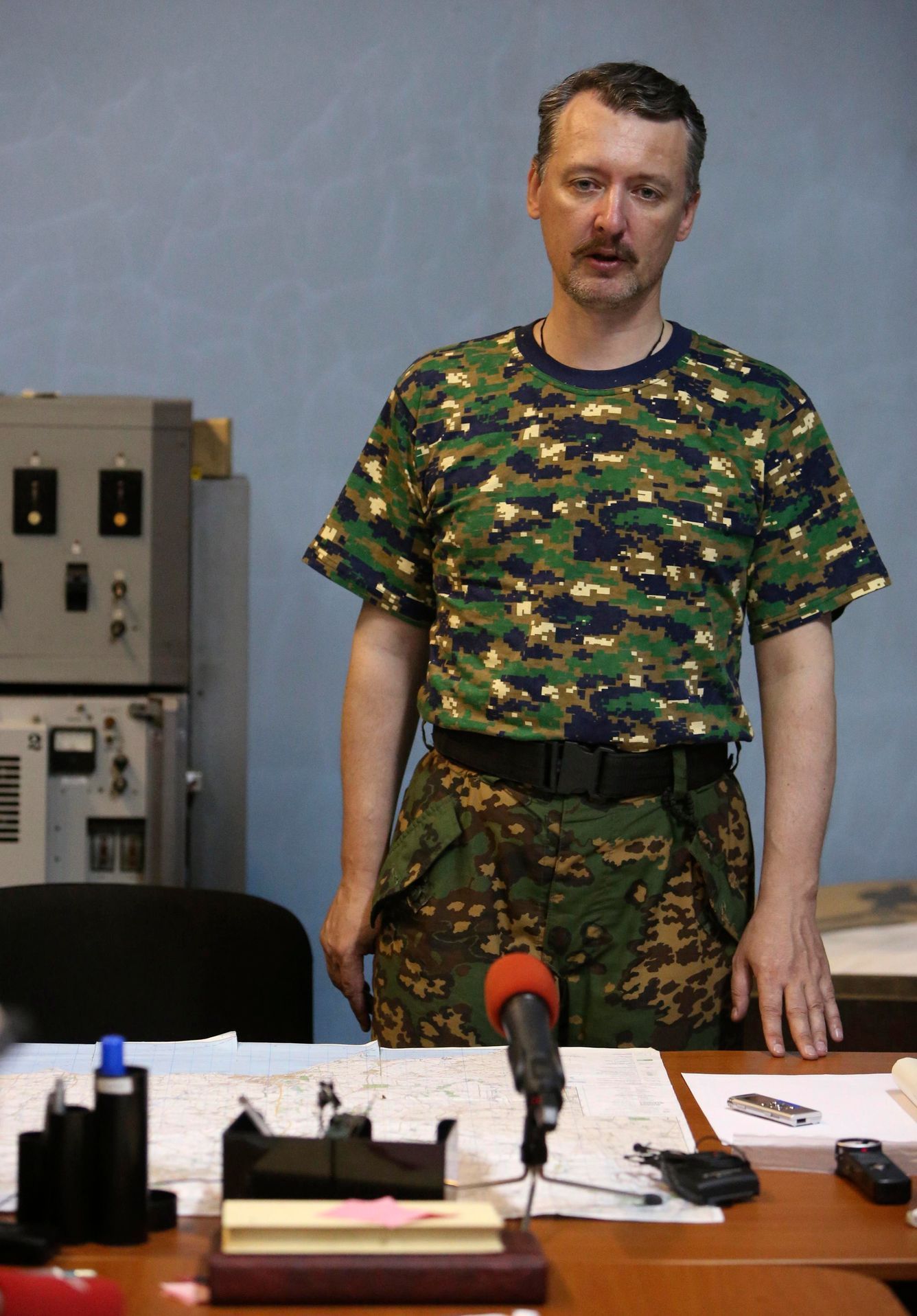Igor Girkin-Strelkov, vojenský velitel proruských separatistů.