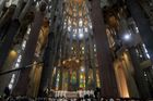 Papež po 128 letech vysvětil Gaudího pohádkový chrám