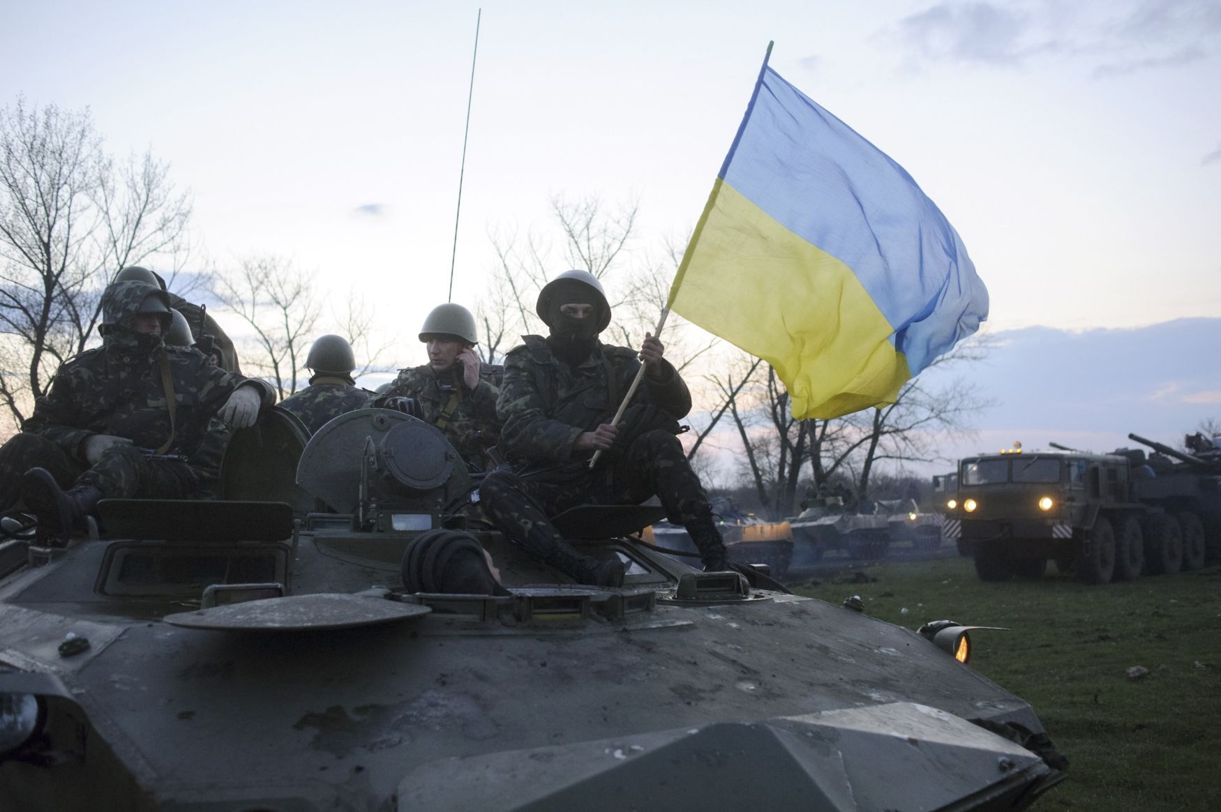 Ukrajina - Slavjansk - tank - armáda