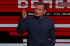"Je čas vyslat Poseidona." Solovjov v ruské televizi vyděsil i vlastního hosta
