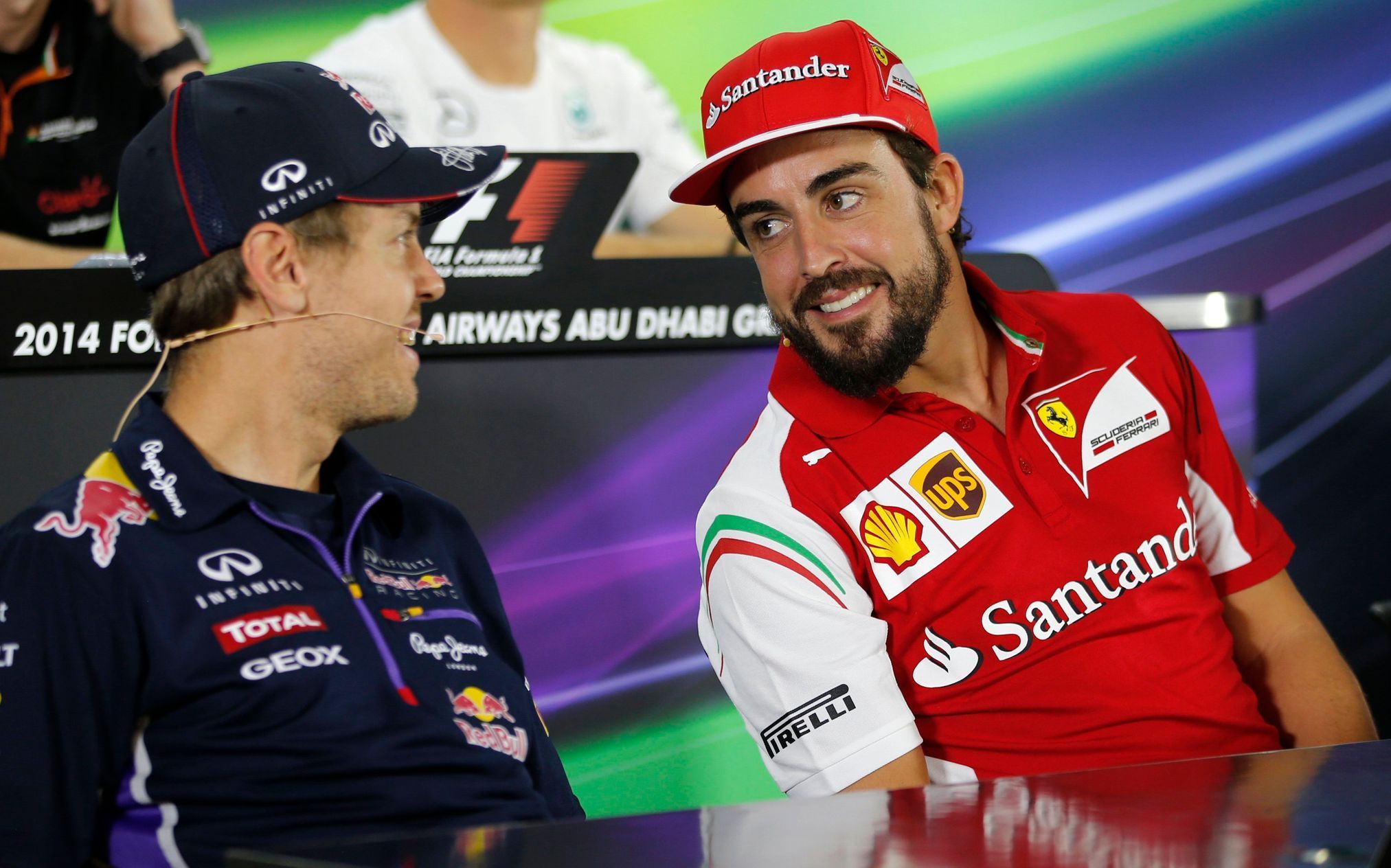 F1, VC Abú Zabí 2014: Sebastian Vettel a Fernando Alonso